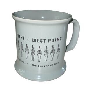 West Point 90s Long Gray Line Beverage Mug
